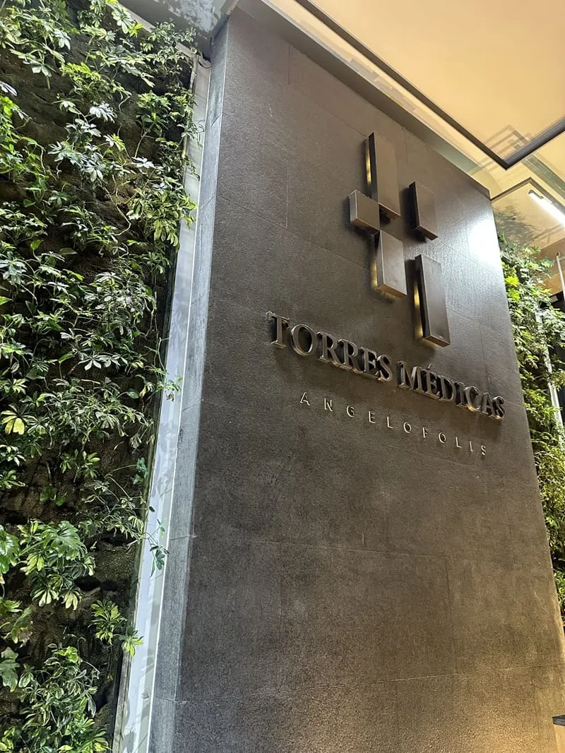 Entrada del consultorio médico